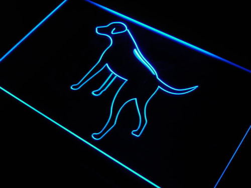Ridgeback Dog Pet Shop Display Neon Light Sign